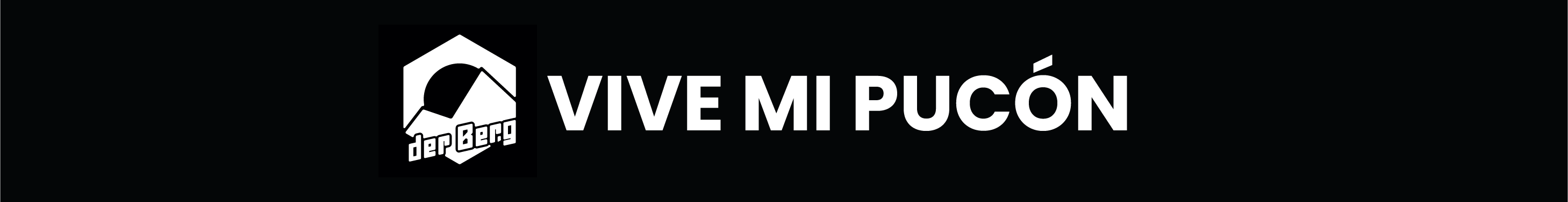 Banner publicitario de eventos en Pucón